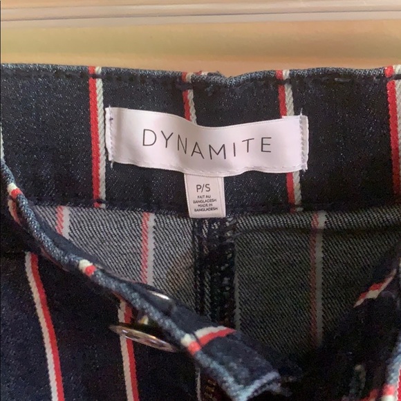 Dynamite striped thigh length skirt - Picture 3 of 3